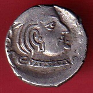 ANCIENT INDIA KSHATRAP DYNASTY KINGS PORTRAIT RARE SILVER COIN:- F7482
