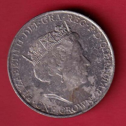 novem deceniis glorise peractis 1926-2016 elizabeth ii dei .gra reg f.d. gibraltar one crown– F7520