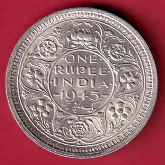 British India 1945 Bombay Mint George Vi One Rupee – FC5063