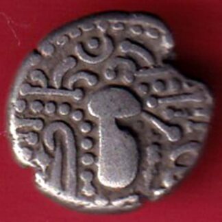 ANCIENT INDIA GADHAYA DYNASTY KING PORTRAIT COIN– FC5082