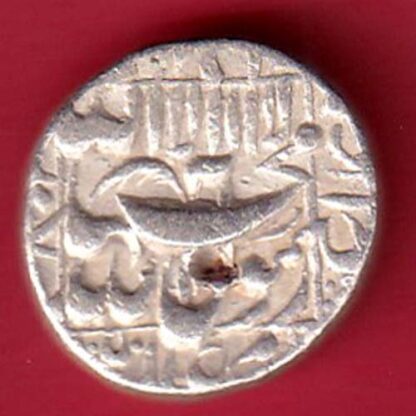MUGHALS SHAHJAHAN QANDHAR MINT ONE RUPEE SILVER COIN – FC5096