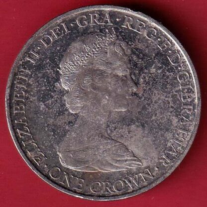ELIZABETH II DEI-GRA REGINA. GIBRALTAR ONE CROWN NOVEM DECENNIIS GLORIOSE PERACTIS 1926-2016 - FC5117