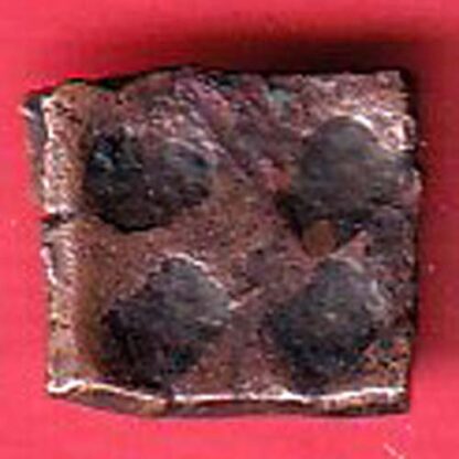 ancient cetral india copper punchmark ujjainy symbols on coin:- FC5122