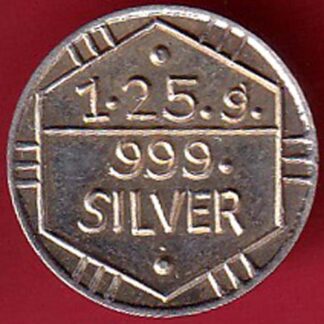 silver token:Weight – 1.20 gm silver 999  :- FC5230