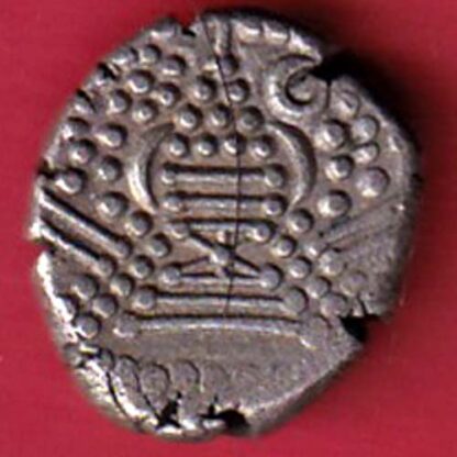 ANCIENT INDIA GADHAYA DYNASTY KING PORTRAIT COIN - FC5248 - Image 2