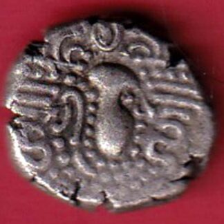 ANCIENT INDIA GADHAYA DYNASTY KING PORTRAIT COIN - FC5248