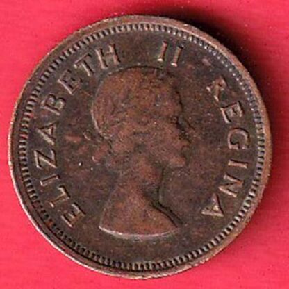 South Africa ¼ Penny - Elizabeth II copper coin  - FC5261 - Image 2