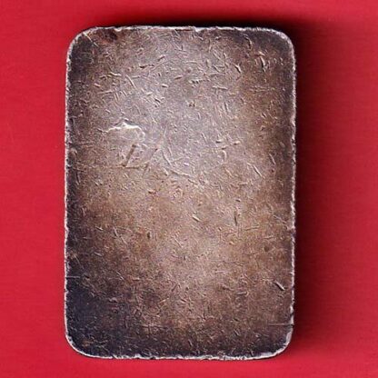silver bar: Weight – 116.42 gm messers manilal chimanlal & co. 10 toals m.c & co. bombay  – FC5158 - Image 2