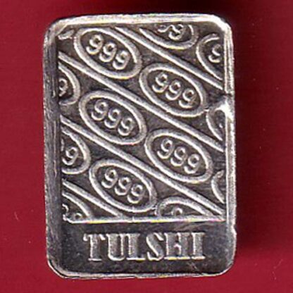 SILVER BAR: Weight – 4.86 gm : 5 GMS FINE SILVER 999  :- FC5236 - Image 2