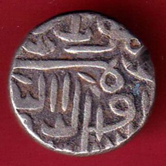 GUJARAT SULTAN MUZAFFAR SHAH ONE TANKA SILVER COIN -  F7669