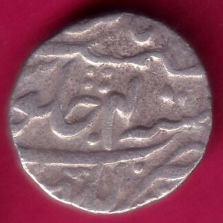 MUGHALS SHAHALAM " Lucknow mint " One Rupee Beautiful silver coin  -  F7797