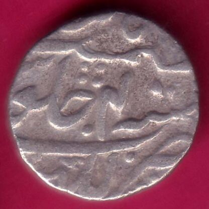 MUGHALS SHAHALAM " Lucknow mint " One Rupee Beautiful silver coin  -  F7797