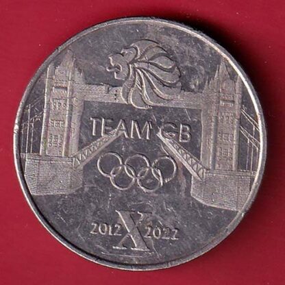 Altius & Higher 2012/2022 Team GB" Rare Coin"-  F7654