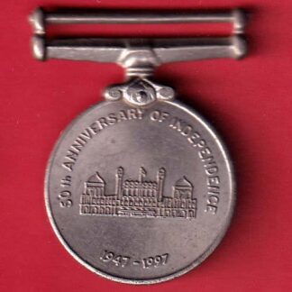 MEDAL:- 50TH ANNIVERSARY OF INDEPENDENCE 1947-1997 RARE MEDAL-  F7661