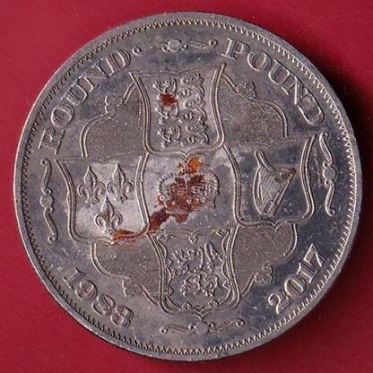 THE GREAT BRITISH" ONE POUND COIN " RACE COMPLETION SILVER MEDAL-  F7655 - Image 2
