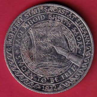 1922 Padraig Pearse Voice of the Easter Rising Irish Free State Silver Medal -  F7656