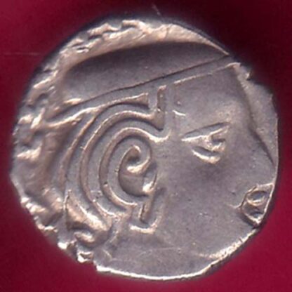ANCIENT INDIA KSHATRAP DYNASTY KINGS PORTRAIT RARE SILVER COIN -  F7801