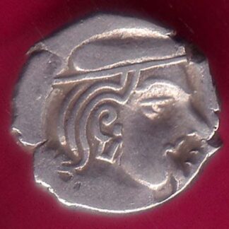 ANCIENT INDIA KSHATRAP DYNASTY KINGS PORTRAIT RARE SILVER COIN -  F7863