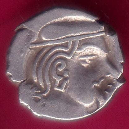 ANCIENT INDIA KSHATRAP DYNASTY KINGS PORTRAIT RARE SILVER COIN -  F7863