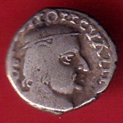 ANCIENT INDIA KSHATRAP DYNASTY KINGS PORTRAIT RARE SILVER COIN-  F7667