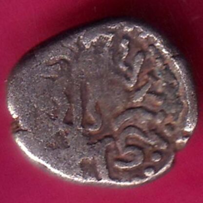 Ancient India Vallabhi Dynasty Kings Poratrait Rare Coin -  F7803 - Image 2