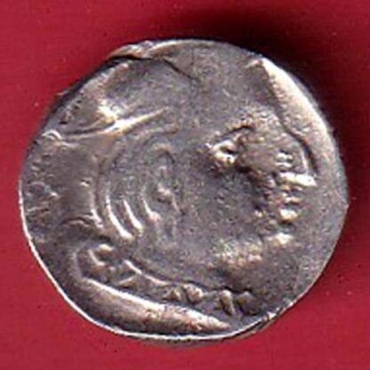 ANCIENT INDIA KSHATRAP DYNASTY KINGS PORTRAIT RARE SILVER COIN -  F7688