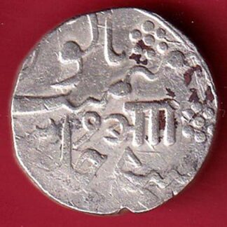 Baroda State AH1228 RY 8 Aanand rao Gaykwad One Rupee Silver Beautiful Coin -  F7721