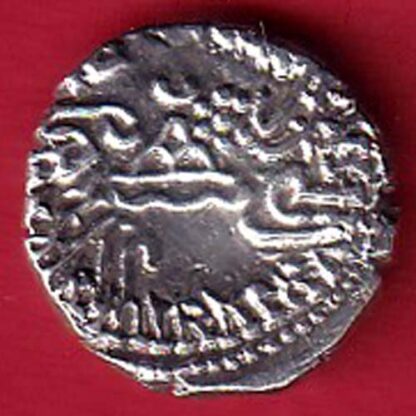 ANCIENT INDIA KSHATRAP DYNASTY KINGS PORTRAIT RARE SILVER COIN:- FC5505 - Image 2