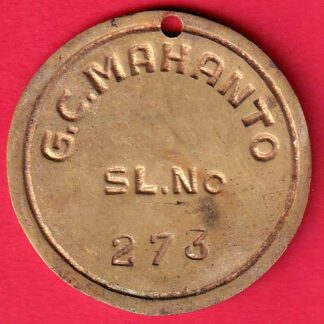 token: S.C MINE TISCO LTD. G.C MAHANTO SL.NO 273:- FC5507