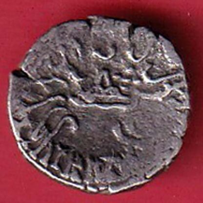 ANCIENT INDIA KSHATRAP DYNASTY KINGS PORTRAIT RARE SILVER COIN:- FC5511 - Image 2