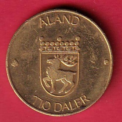 Finland 10 Markkaa Aland 1991 tio deler tio mark-  F7868 - Image 2
