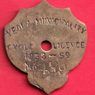 YEOLA MUNICIPALITY – CYCLE (1958-59) :- FC5368