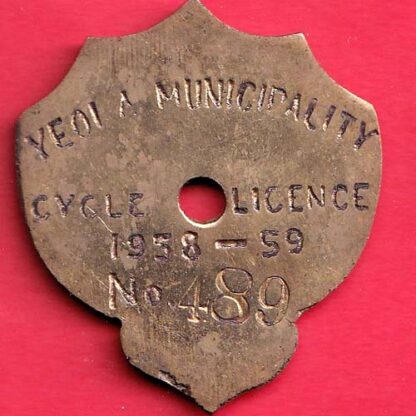 YEOLA MUNICIPALITY – CYCLE (1958-59) :- FC5368