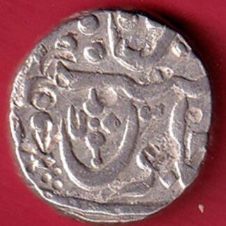 Maratha Conf. Shah Alam II Poona mint One Rupee silver coin :- FC5370