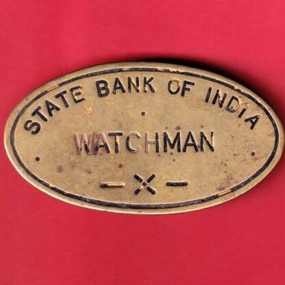 BATCH: STATE BANK OF INDIA WATCHMAN :-FC5470