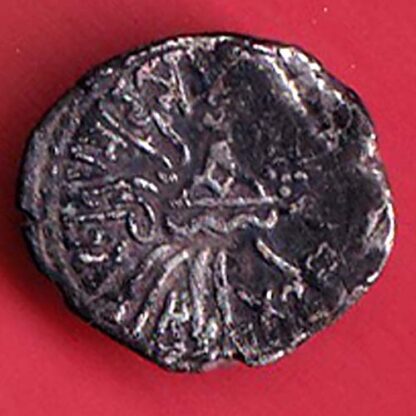 ANCIENT INDIA KSHATRAP DYNASTY KINGS PORTRAIT RARE SILVER COIN– FC5597 - Image 2
