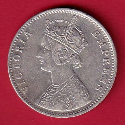 British india 1901 victoria empress one rupee scarce silver coin :- FC5552 - Image 2
