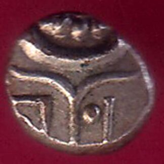 TRAVANCORE STATE RAJARAM VERMA IV SILVER CHUKRAM COIN-  F7903