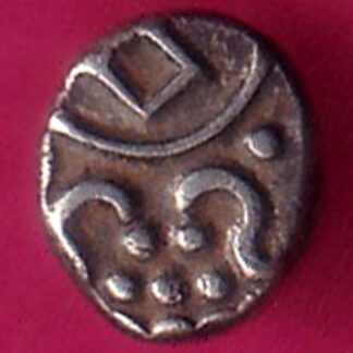 TRAVANCORE STATE RAJARAM VERMA IV SILVER CHUKRAM COIN-  F7885