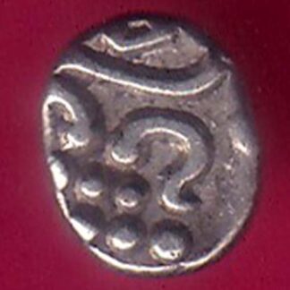 TRAVANCORE STATE RAJARAM VERMA IV SILVER CHUKRAM COIN-  F7888