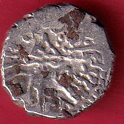 ANCIENT INDIA KSHATRAP DYNASTY KINGS PORTRAIT RARE SILVER COIN -  F7879 - Image 2