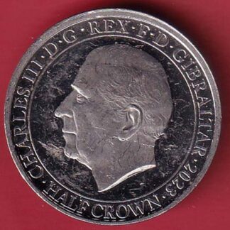 Gibraltar ½ Crown  The Coronation Of King Charles III coin – FC5679