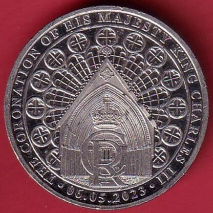 Gibraltar ½ Crown  The Coronation Of King Charles III coin – FC5679 - Image 2