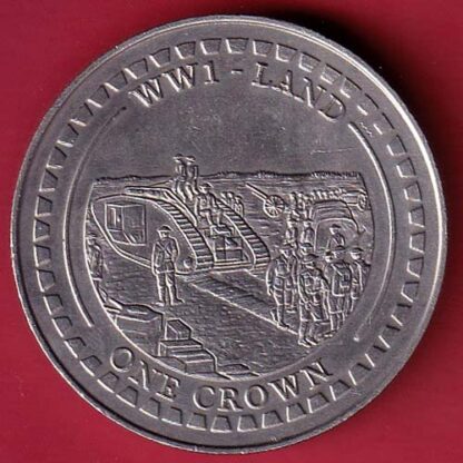 ww1- land one crown elizabeth ii queen of gibraltar 2018– FC5696 - Image 2