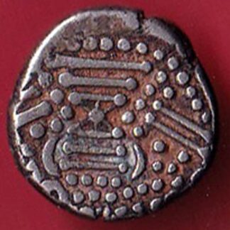 ANCIENT INDIA GADHAYA DYNASTY KING PORTRAIT COIN– FC5778