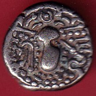 ANCIENT INDIA GADHAYA DYNASTY KING PORTRAIT COIN– FC5778