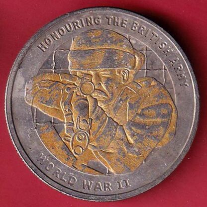 OFFICIAL COMMERATIVE ARMY WORLD WAR II HONOURING THE BRITISH ARMY – FC5780 - Image 2