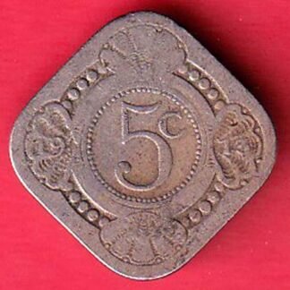 Netherlands KONINGRIJK DER NEDERLANDEN 5 Cents coin  – FC5873