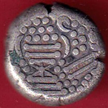 ANCIENT INDIA GADHAYA DYNASTY KING PORTRAIT COIN– FC5931