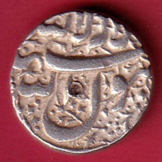 Mughals Jahangir Ahmednagar Mint One Rupee Silver coin -F7925